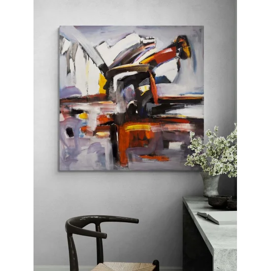 Dinamik Yapı Yağlı Boya Tablosu