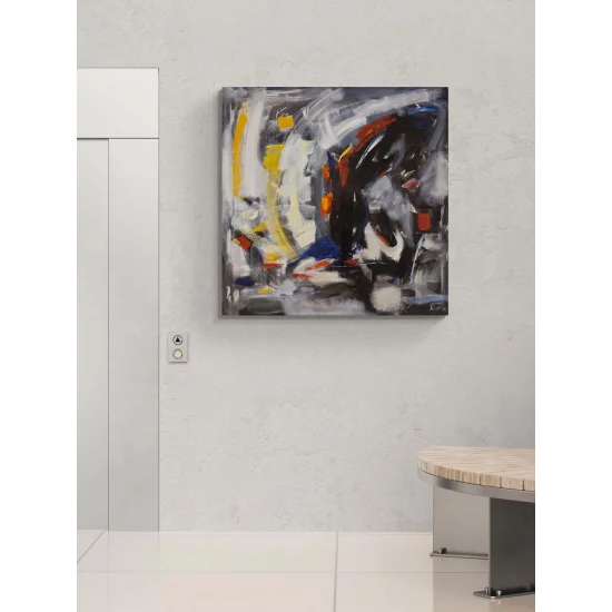 Gerilimin Rengi Yağlı Boya Tablosu