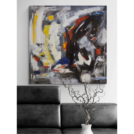 Gerilimin Rengi Yağlı Boya Tablosu