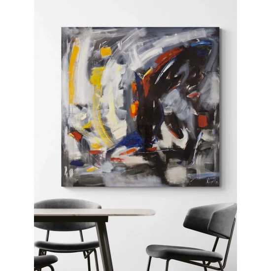 Gerilimin Rengi Yağlı Boya Tablosu