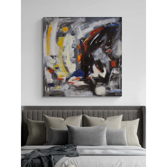 Gerilimin Rengi Yağlı Boya Tablosu