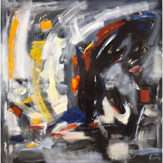 Gerilimin Rengi Yağlı Boya Tablosu