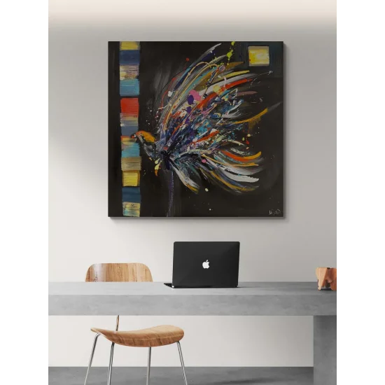 Free Wings Oil Painting