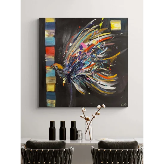 Free Wings Oil Painting