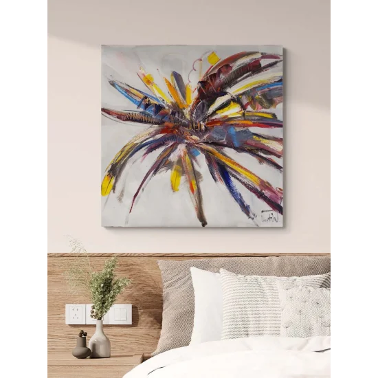 Işığın Dağılışı Yağlı Boya Tablosu