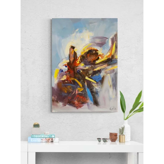 Renklerin Hafızası Yağlı Boya Tablosu