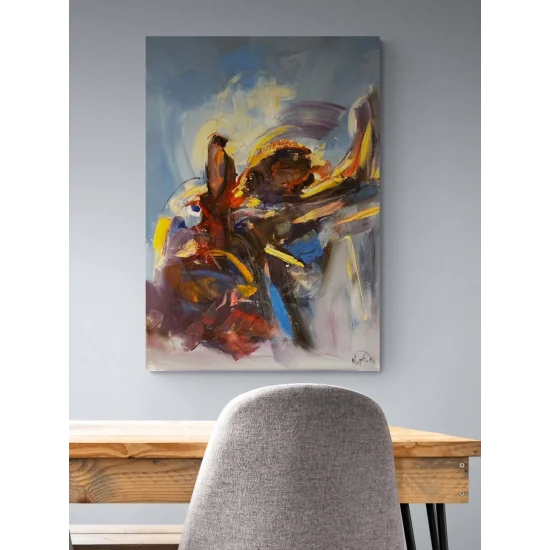 Renklerin Hafızası Yağlı Boya Tablosu