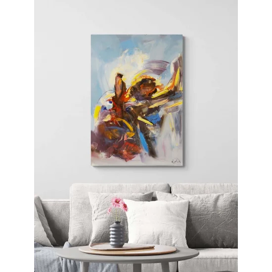 Renklerin Hafızası Yağlı Boya Tablosu