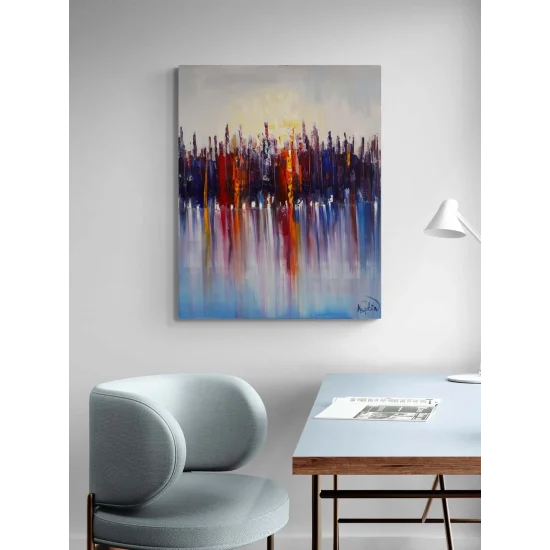 Duygusal Frekans Yağlı Boya Tablosu