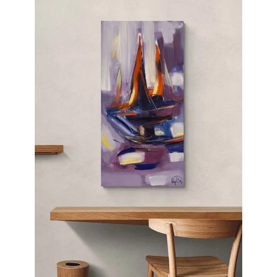 İçimde Kalan Yağlı Boya Tablosu