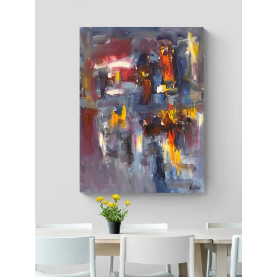 Rengin Sessizliği Yağlı Boya Tablosu