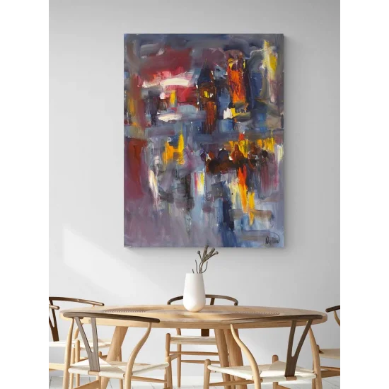 Rengin Sessizliği Yağlı Boya Tablosu