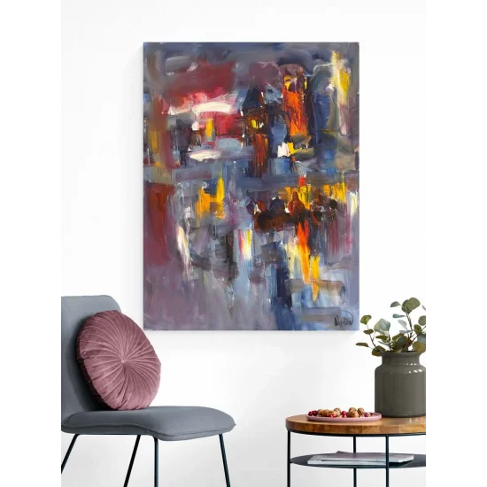 Rengin Sessizliği Yağlı Boya Tablosu