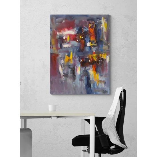 Rengin Sessizliği Yağlı Boya Tablosu