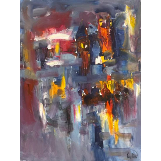 Rengin Sessizliği Yağlı Boya Tablosu