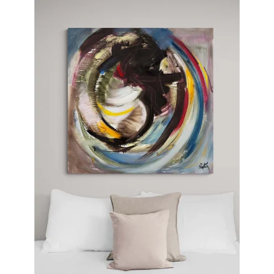 Enerji Alanı Yağlı Boya Tablosu