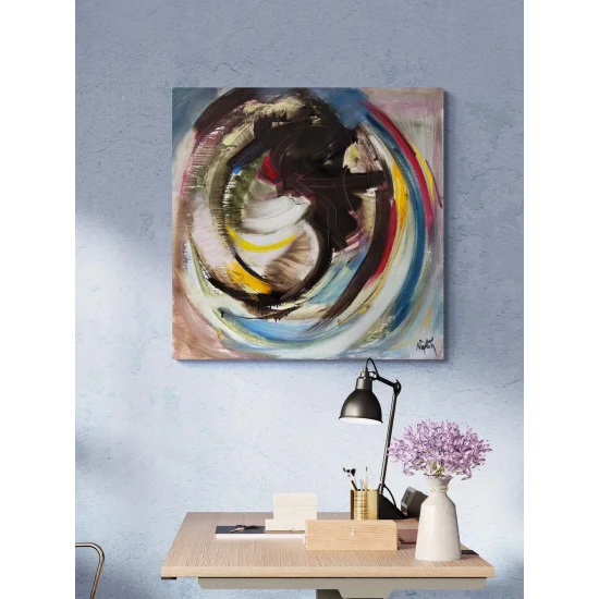 Enerji Alanı Yağlı Boya Tablosu