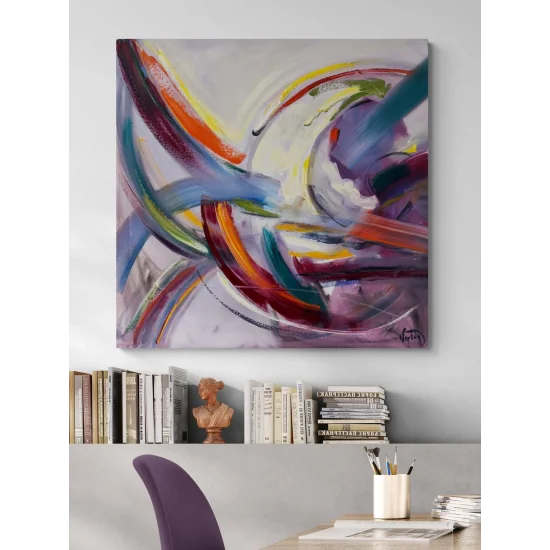 Renk ve Boşluk Yağlı Boya Tablosu