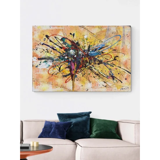 İçsel Renk Akışı Yağlı Boya Tablosu