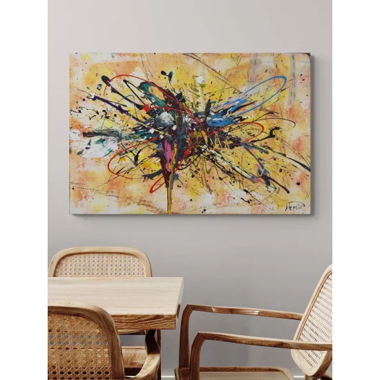 İçsel Renk Akışı Yağlı Boya Tablosu