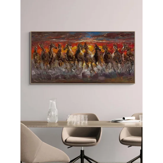 Those Running Toward Freedom Oil Painting