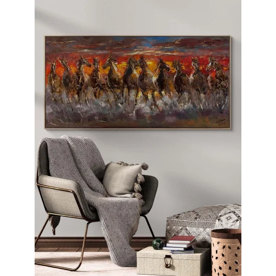 Those Running Toward Freedom Oil Painting