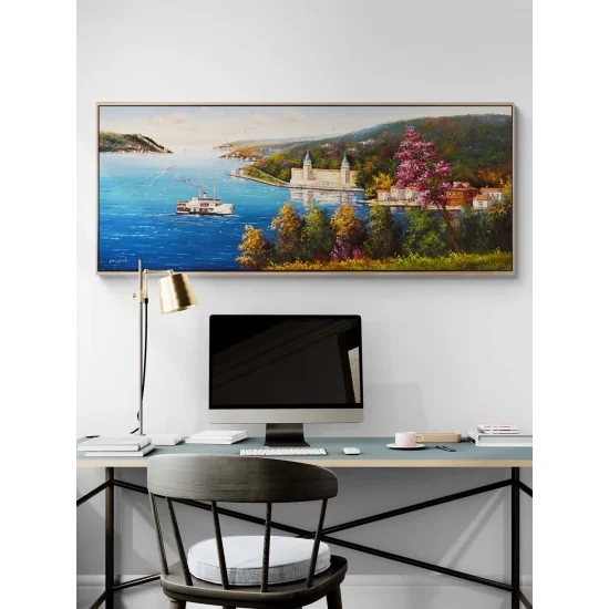 Mevsimin İstanbul’u Yağlı Boya Tablosu