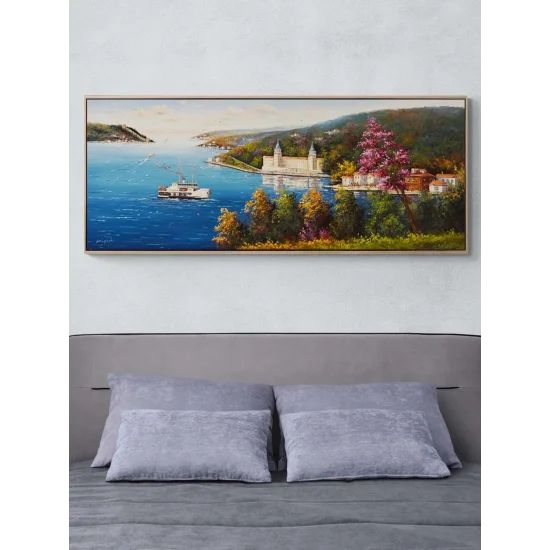 Mevsimin İstanbul’u Yağlı Boya Tablosu