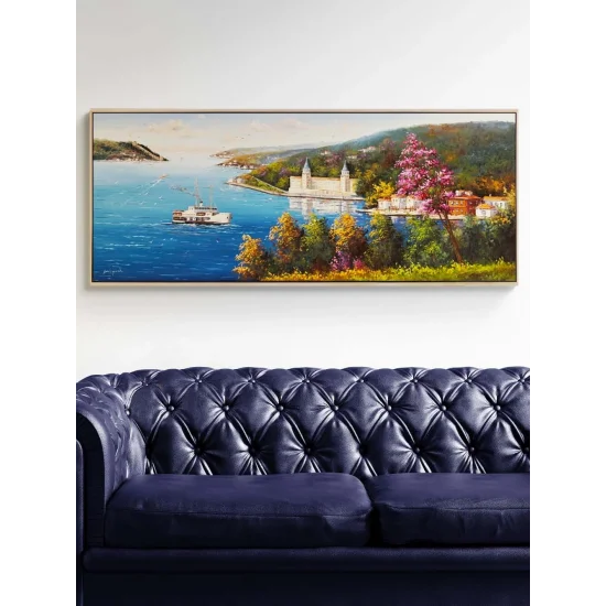 Mevsimin İstanbul’u Yağlı Boya Tablosu