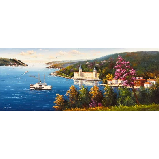 Mevsimin İstanbul’u Yağlı Boya Tablosu