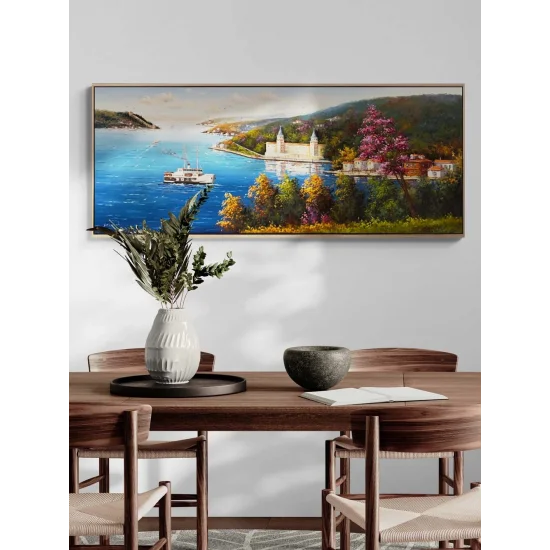 Mevsimin İstanbul’u Yağlı Boya Tablosu