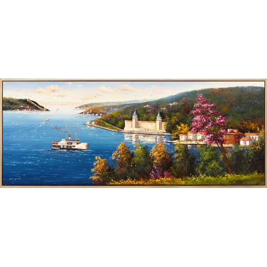 Mevsimin İstanbul’u Yağlı Boya Tablosu