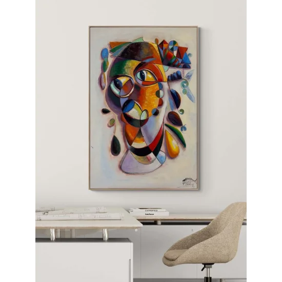 Ritmin Yüzü Yağlı Boya Tablosu