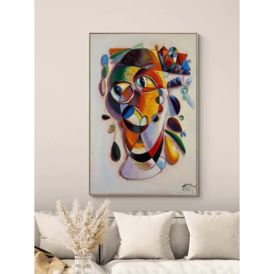 Ritmin Yüzü Yağlı Boya Tablosu