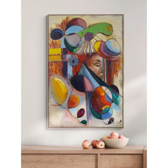 Renklerle Yüzleşme Yağlı Boya Tablosu