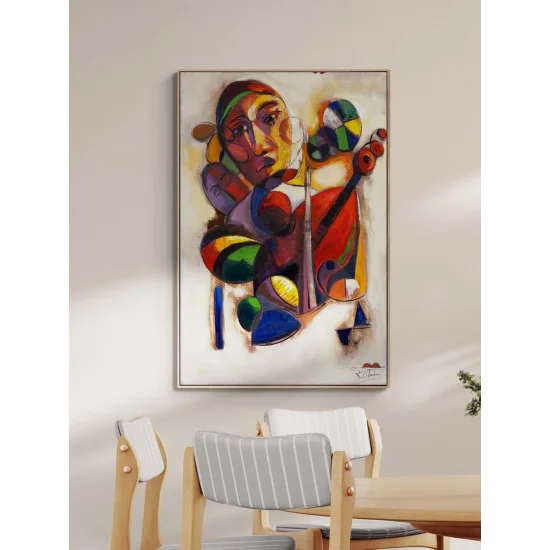 Renklerin Ezgisi Yağlı Boya Tablosu