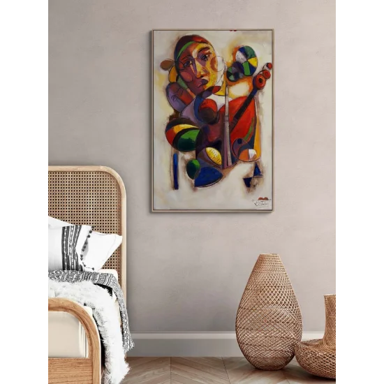 Renklerin Ezgisi Yağlı Boya Tablosu