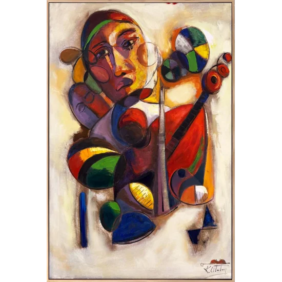 Renklerin Ezgisi Yağlı Boya Tablosu