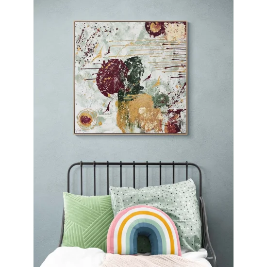 Kaotik Ahenk Yağlı Boya Tablosu