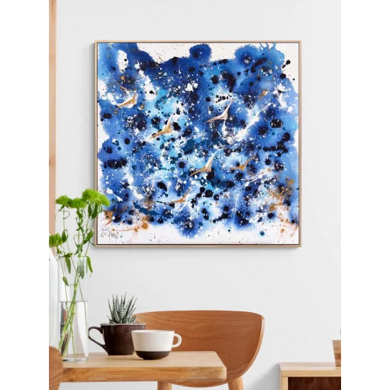 Gökyüzü Döngüsü Yağlı Boya Tablosu