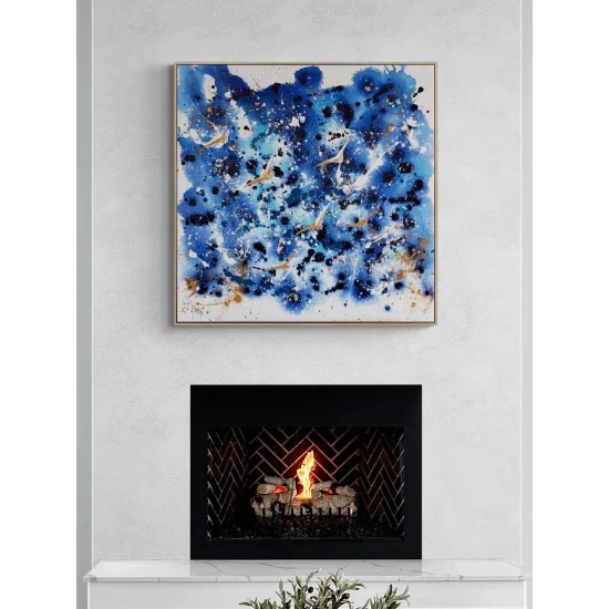 Gökyüzü Döngüsü Yağlı Boya Tablosu