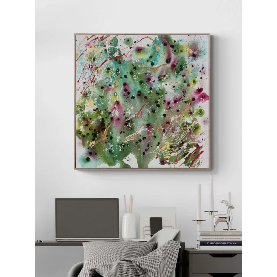 Kanatların Ritmi Yağlı Boya Tablosu