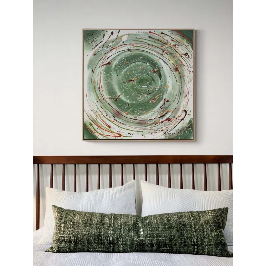 Kanat Çemberi Yağlı Boya Tablosu