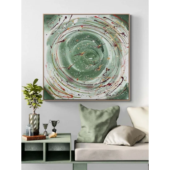 Kanat Çemberi Yağlı Boya Tablosu