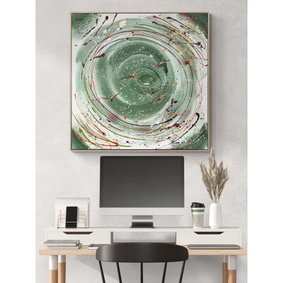 Kanat Çemberi Yağlı Boya Tablosu