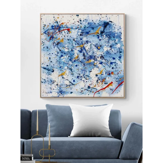 Göğe Dönüş Yağlı Boya Tablosu