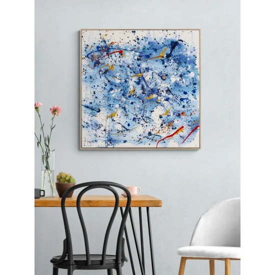 Göğe Dönüş Yağlı Boya Tablosu