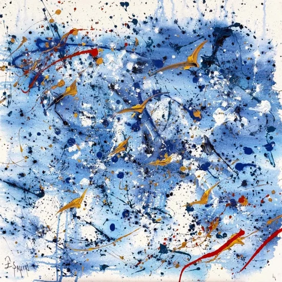 Göğe Dönüş Yağlı Boya Tablosu