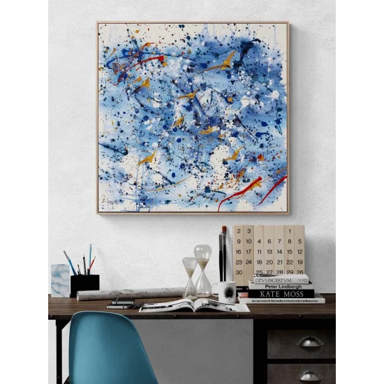 Göğe Dönüş Yağlı Boya Tablosu