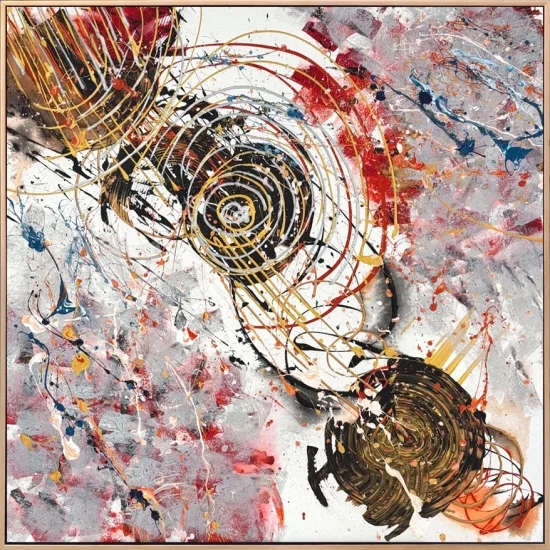 Sonsuz Devinim Yağlı Boya Tablosu